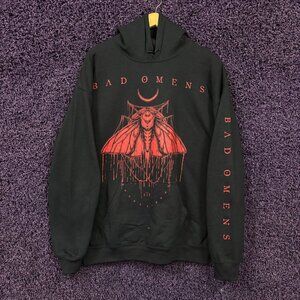 Bad Omens Moth hoodie size large